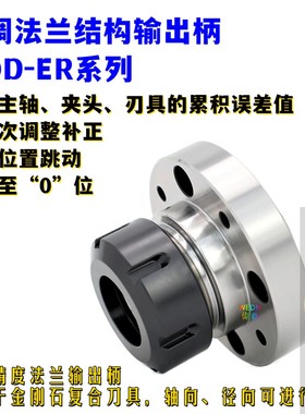 可调微调法兰模块输出柄MOD60 70 80 100 117 140-ER/GSK系列刀柄