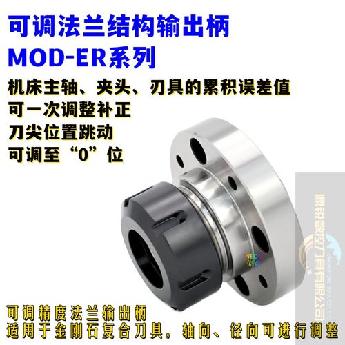 MOD法兰模块刀柄高精度径向微调