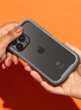 适用苹果iPhone14 Plus Pro Max日韩iFace钢化玻璃彩色边框手机壳