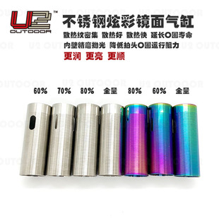 全量气缸螺纹散热波箱升级司骏LDT精击司马M4 AK 2.3号波通用汽缸