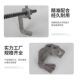 德国品质卡管器钢管卡子螺杆拉紧器钢管固定钢板钩子建筑模板拉紧