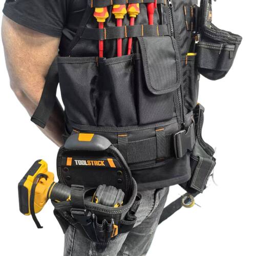 德国品质TOOLSTACK工具包多功能TSK工具电工马甲大容量折叠耐用马