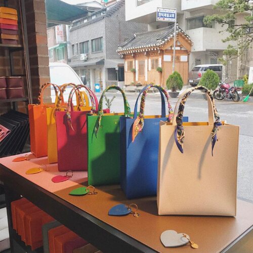 韩国时尚fibren小众包tote水桶包托特包通勤斜挎女手提单肩大包包 - 封面