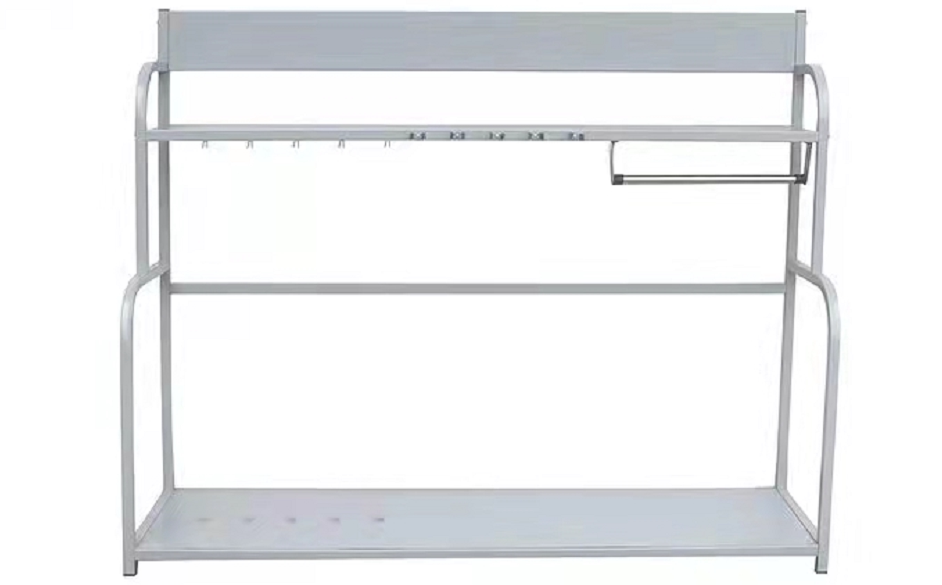 保安棍支架防爆装备柜盾牌钢叉安保用品展示器材架防暴装备组合架