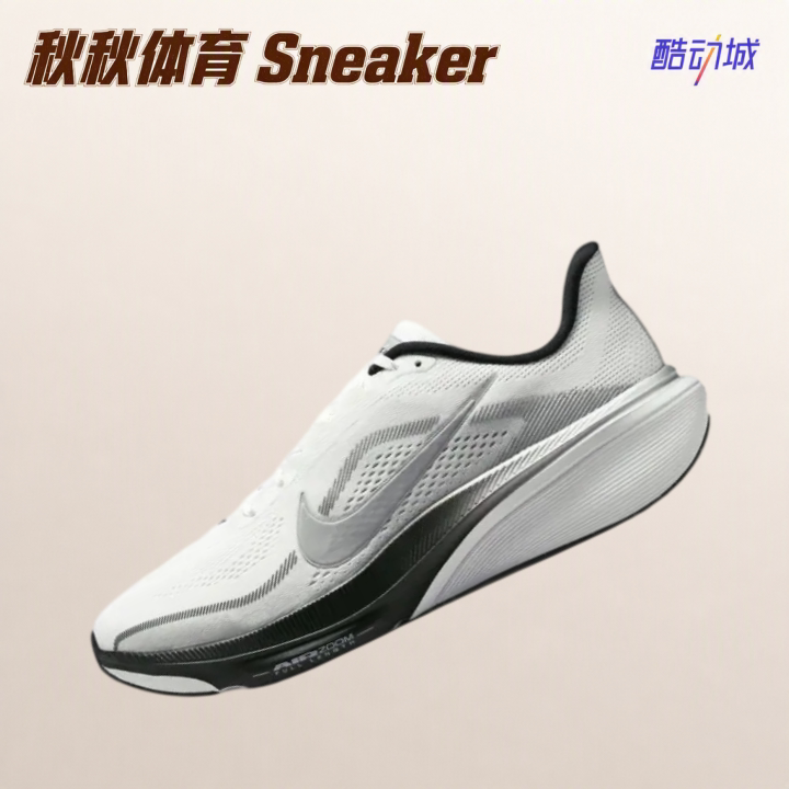 Nike Pegasus 飞马 42 跑鞋缓震回弹舒适山峰白金属银 II7210-100