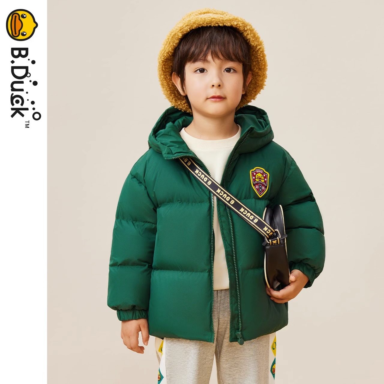 b.duck小黄鸭男女童羽绒服