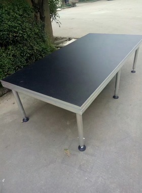 铝合金钢铁明道一板四腿简易快装折叠卡扣舞台桁架灯光TRUSS雷亚