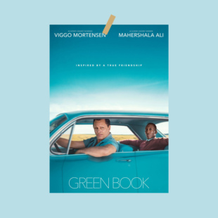 Green Book 绿皮书电影海报 房间背景墙装饰画报墙贴家居挂画