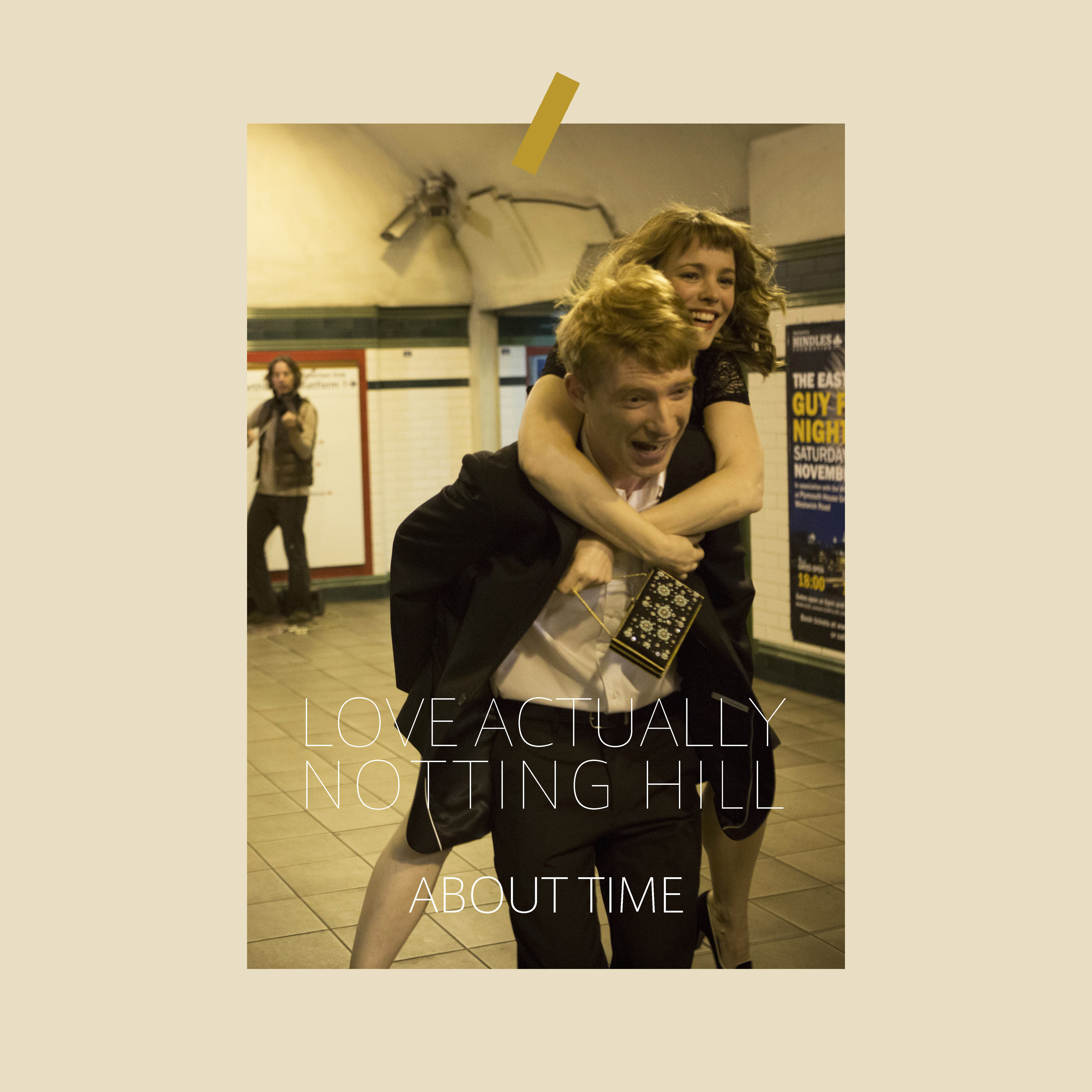 时空恋旅人 自制电影海报 经典文艺卧室装饰画报家居背景墙贴