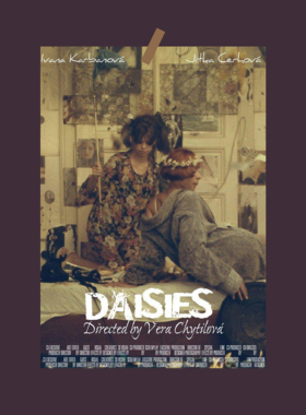 雏菊 Sedmikrásky 捷克电影海报新浪潮小众宿舍墙贴装饰画报