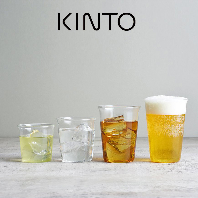 KINTO耐热玻璃水杯冰茶杯啤酒杯