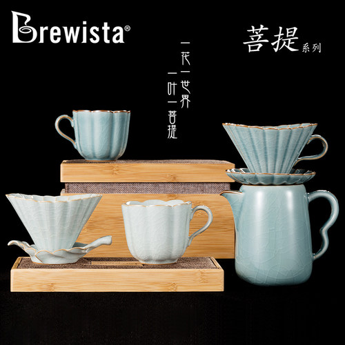 brewista菩提冰裂纹景德镇滤杯
