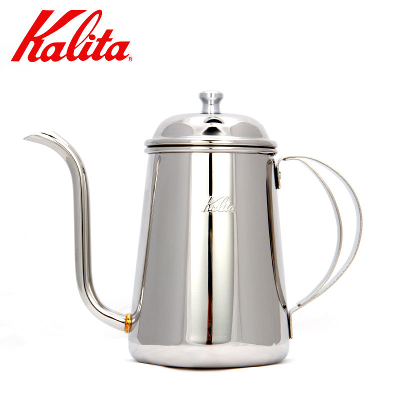 日本原装 KALITA 经典款18-8不锈钢手冲壶 细口壶 冲泡咖啡壶0.7L