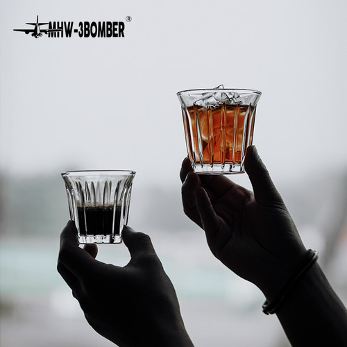 MHW-3BOMBER玻璃咖啡杯拿铁杯