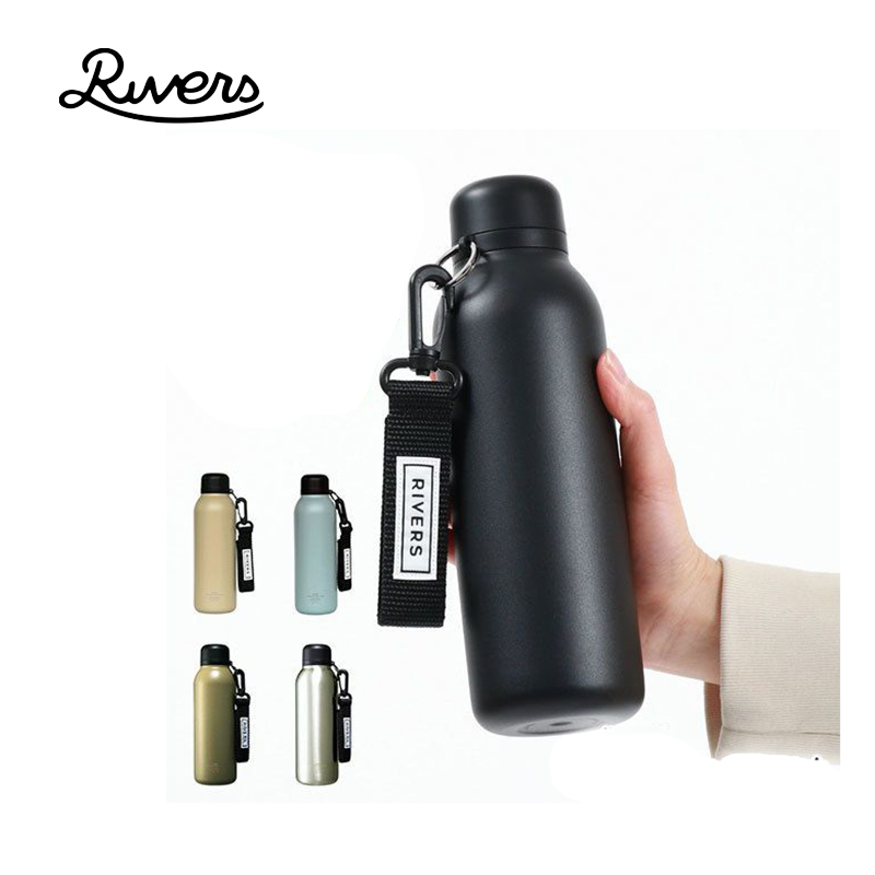 日本RIVERS STEM不锈钢轻便保温杯户外运动旅行便携随行水杯500ml