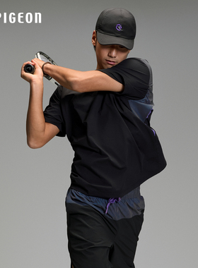 SEPIGEON反光尾翼拼接T恤网球服上衣