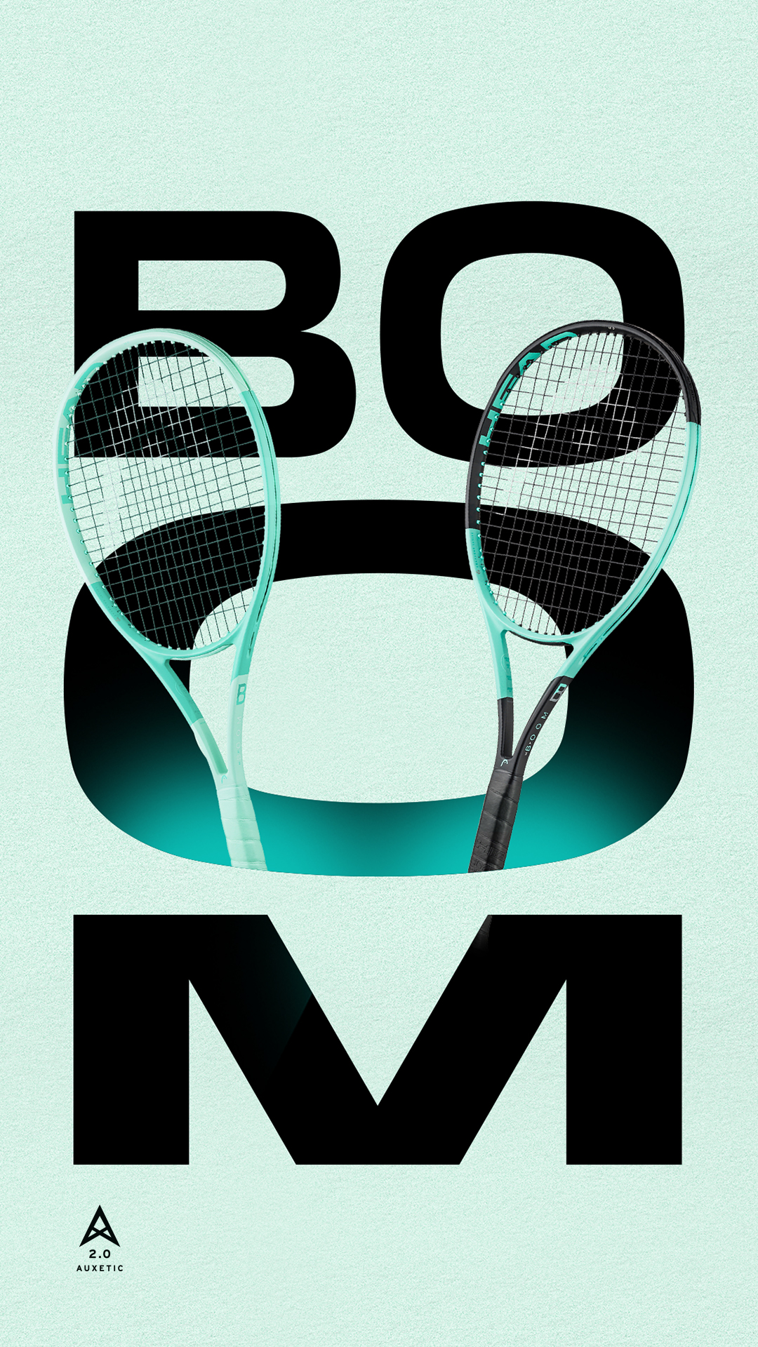 【球拍兄弟】HEAD海德BOOM 2024新款穆塞蒂蒂芙尼蓝专业款网球拍