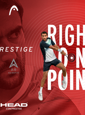 【球拍兄弟】HEAD海德L6 PRESTIGE 2023新款西里奇专业款网球拍
