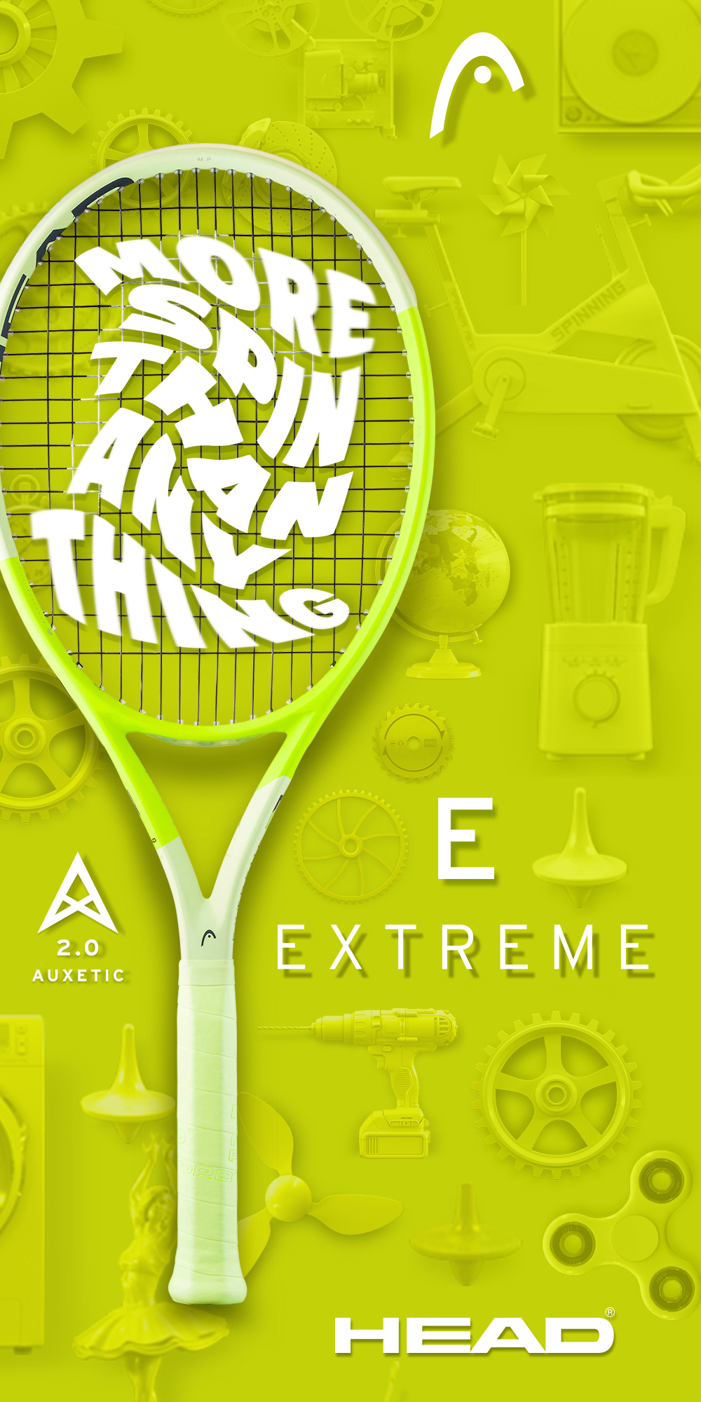 【球拍兄弟】HEAD海德L3 EXTREME 2024新款贝雷蒂尼专业网球拍