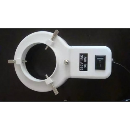 HXLAMP显微镜光源110v220环形荧光灯内径60MM白色灯架