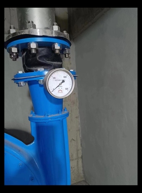 台湾华记压力表1500mmH2O轴向不锈钢