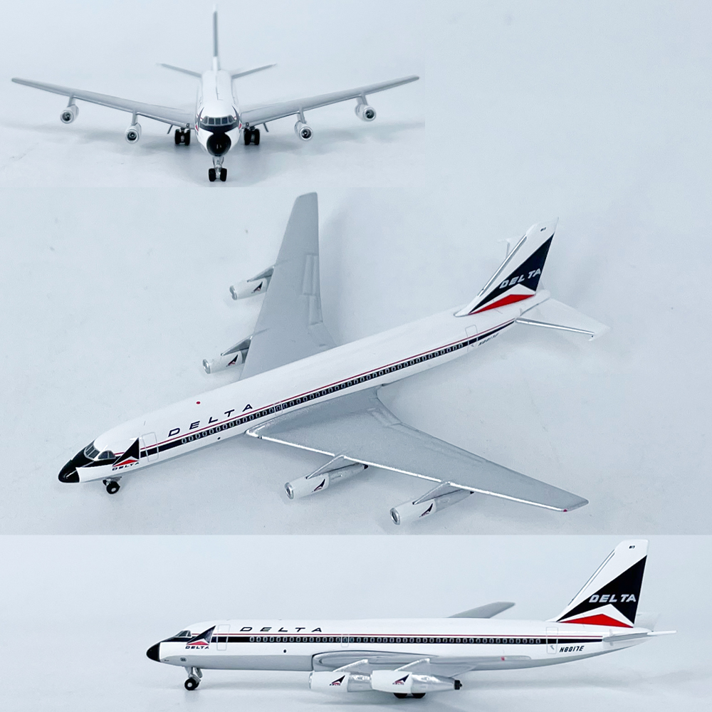 1:500达美航空康维尔880客机N8817E飞机模型合金仿真成品