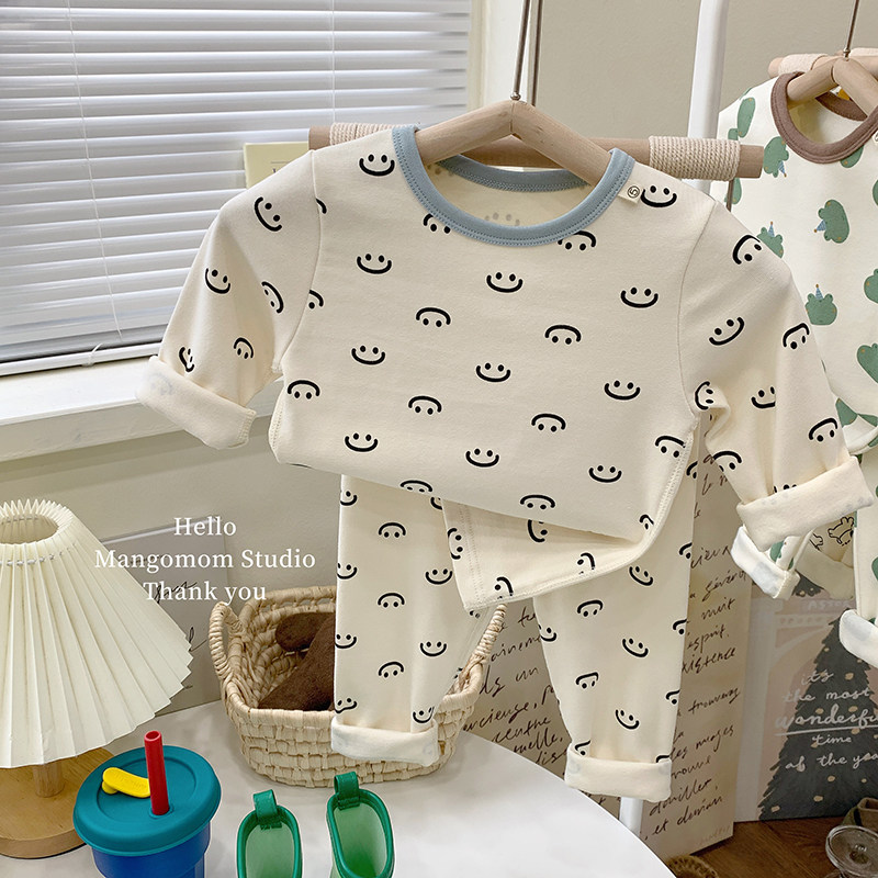 宝宝秋冬纯棉内衣套2025女童长袖长裤睡衣男童保暖家居服宝宝童装,童装/婴儿装/亲子装,家居服套装,淘宝优惠券,粉丝福利购,淘宝优惠卷