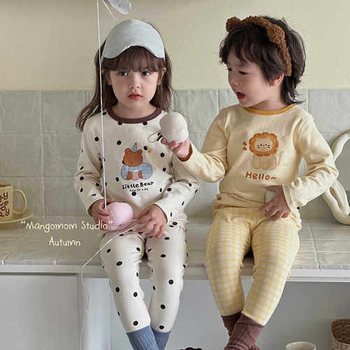 原创设计儿童A类柔软纯棉秋衣裤