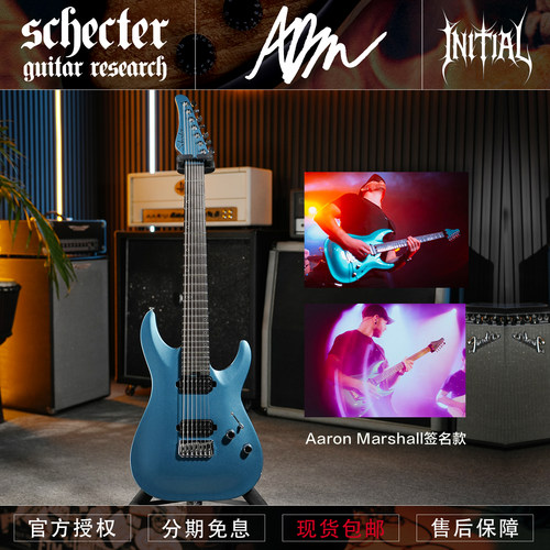初始化乐器 Schecter斯科特Aaron Marshall签名款电吉他AM6/AM7