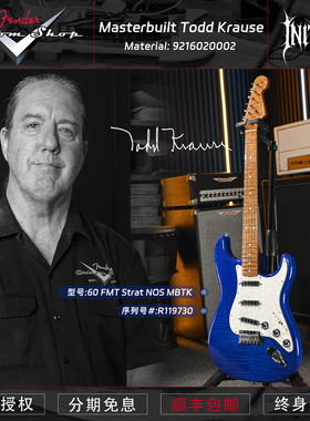 Fender MB Masterbuilt Tod Krause 60 FMT NOS 手工电吉他