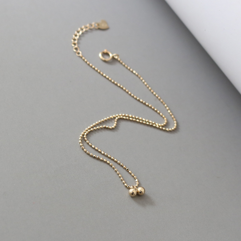 腳飾小眾冷淡風米珠ins精致款