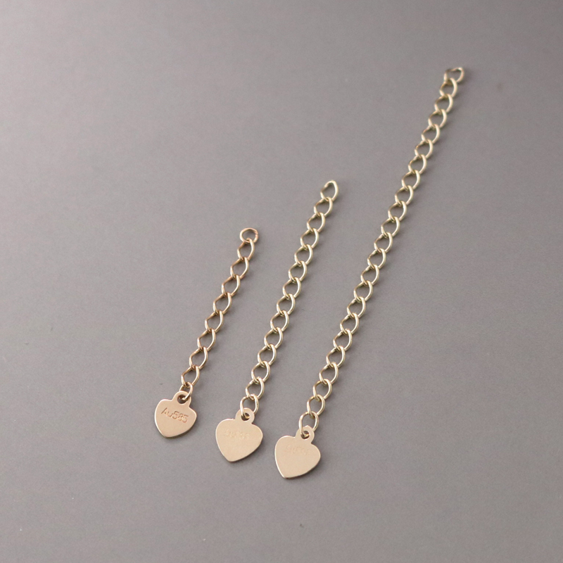 項鏈調節鏈延長鏈14k金配件