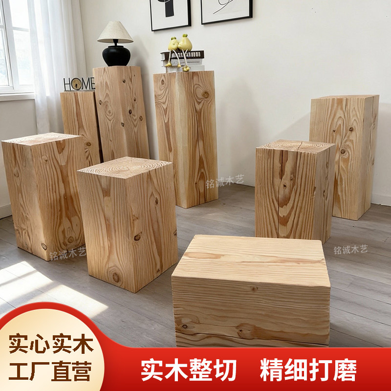 进口黄杉木精品方墩厂家直销图片