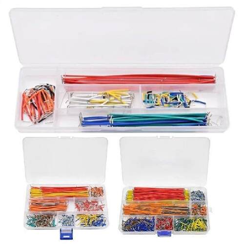 140/560/840 Breadboard Jumper Wires with Clear Box U Shape
