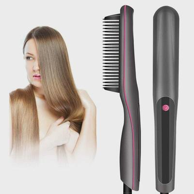 Hair Straightening Brush 2 Professional styling tools 2 in1
