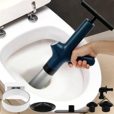 New Toilet Plunger Kit High Pressure Air Toilet Plunger