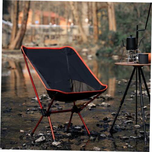 Outdoor portable folding chair Moon back camping space chai1