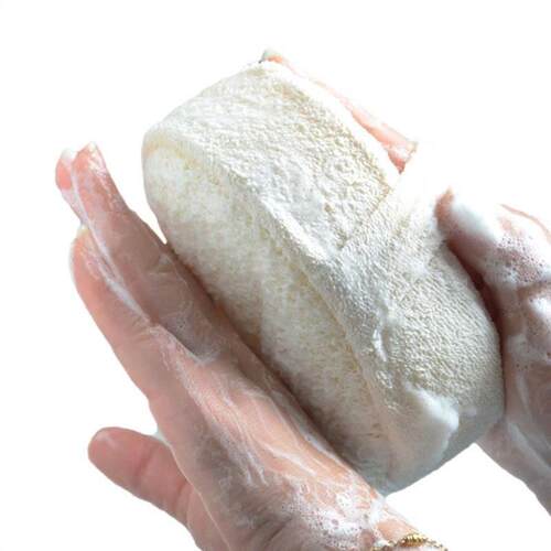 Natural Loofah Shower Rub Exfoliate Bath Sponge Bath Ball He