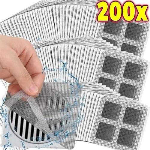 Disposable Shower Drain Cover Hair Catcher Anti Bing