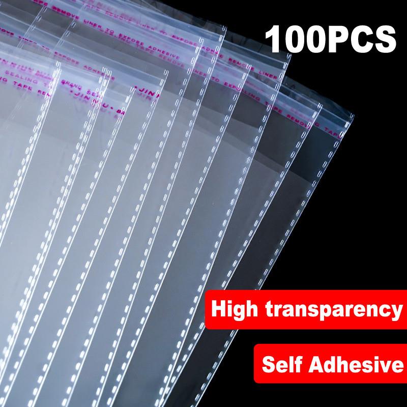 100pcs Self Sealing Cellophane Bags Cookie Bags Packaging