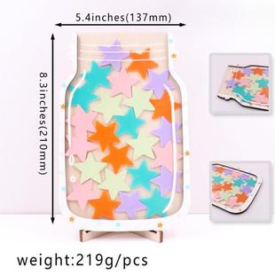 Personalized Moon Reward Jar 带代币的星星奖励存钱罐儿童礼物