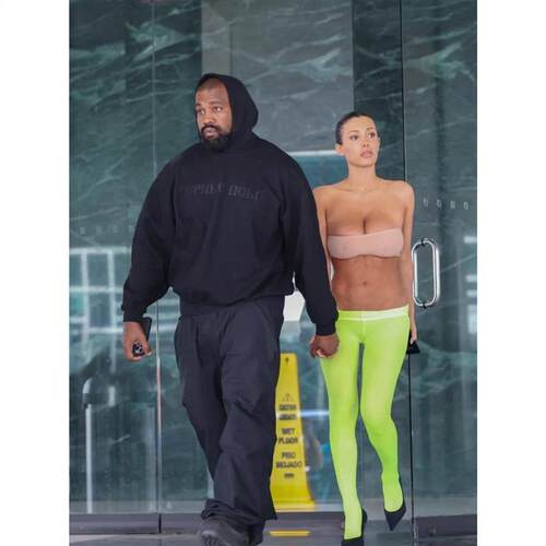 Kanye YZY GOSHA Vultures2 BLACK DOGS HOODIE 2024
