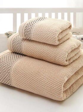 Cotton Bath Towel 3 Set Home Hotel towels 纯棉毛巾浴巾三件套