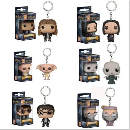 Keychain Toy Harried Potter Series Ginny Ron Hedwig Snape Lu