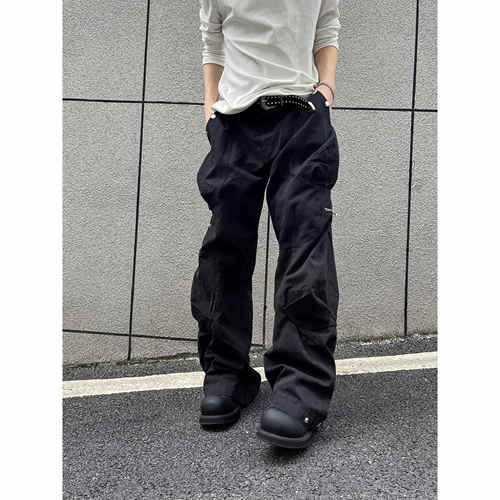 【F383】男女同款工装裤