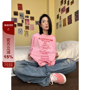 宽松设计感短袖 F383 新款 夏季 t恤男女 2024AW国潮原创潮牌印花短袖