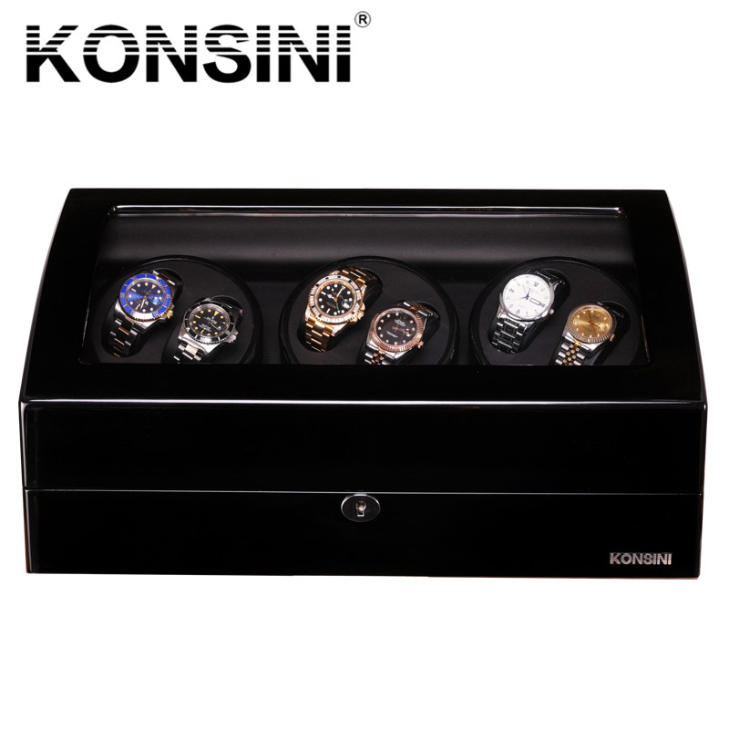 KONSINI摇表器自动上弦全自动机械表自动上链盒