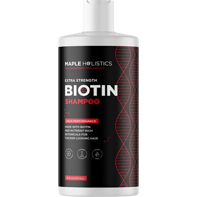 美国直邮Maple Biotin Shampoo生物素控油固发增发厚发洗发水