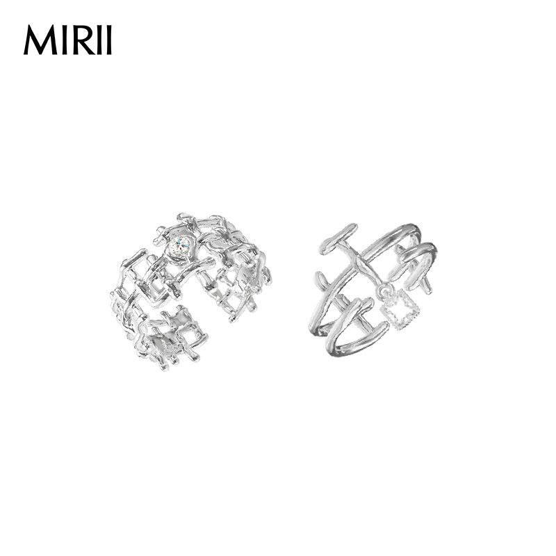 MIRII秘日编织系列戒指组合