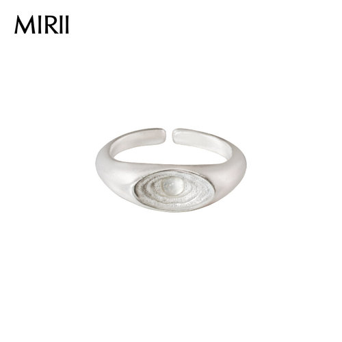 MIRII秘日涟漪白玛瑙戒指